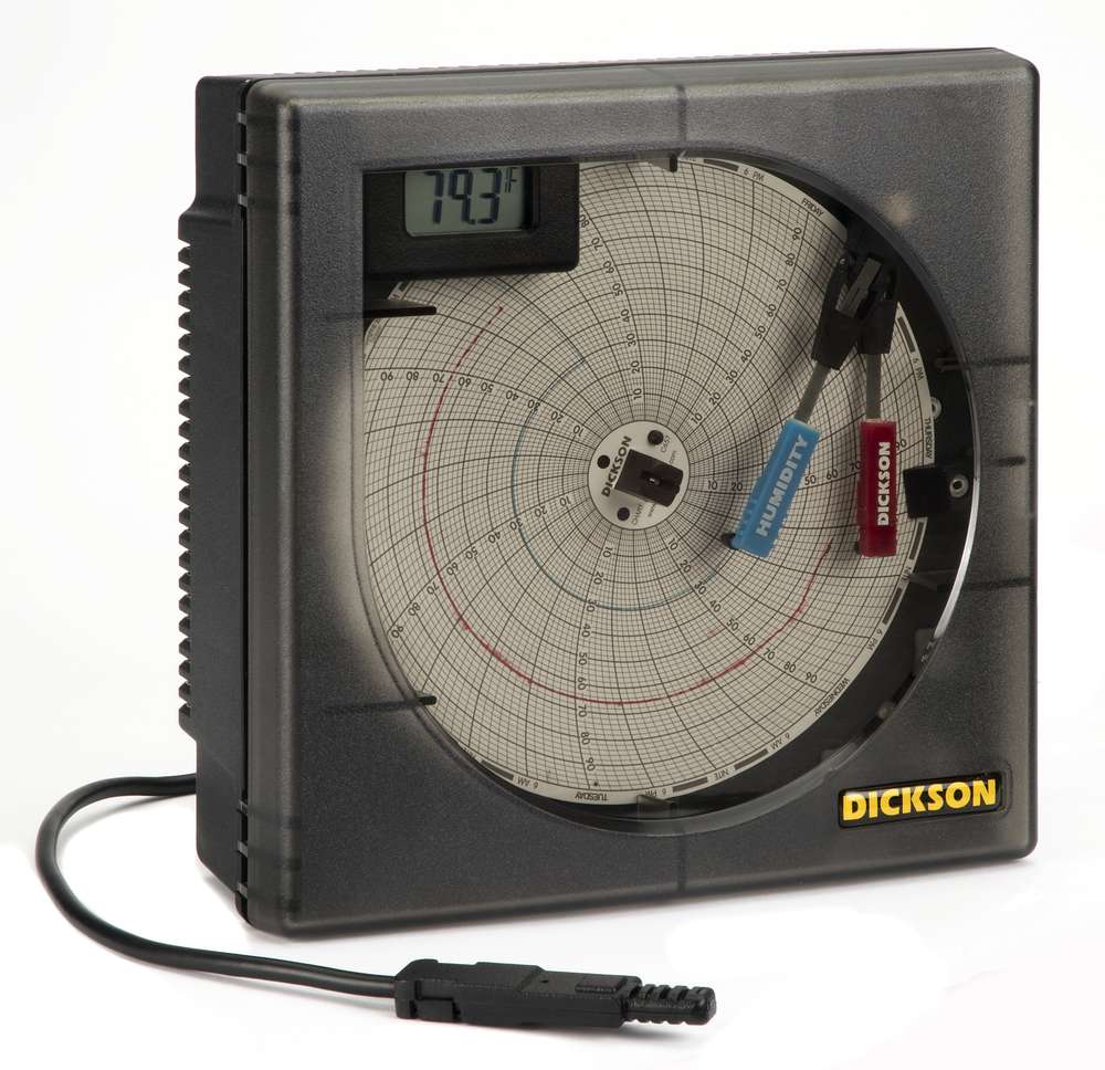 Dickson TH623 6“ (152mm)图表温湿度记录仪